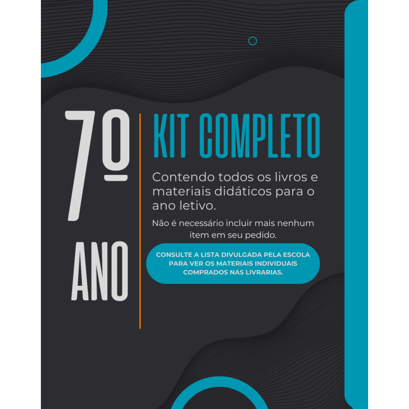 KIT 7º ANO FUNDAMENTAL